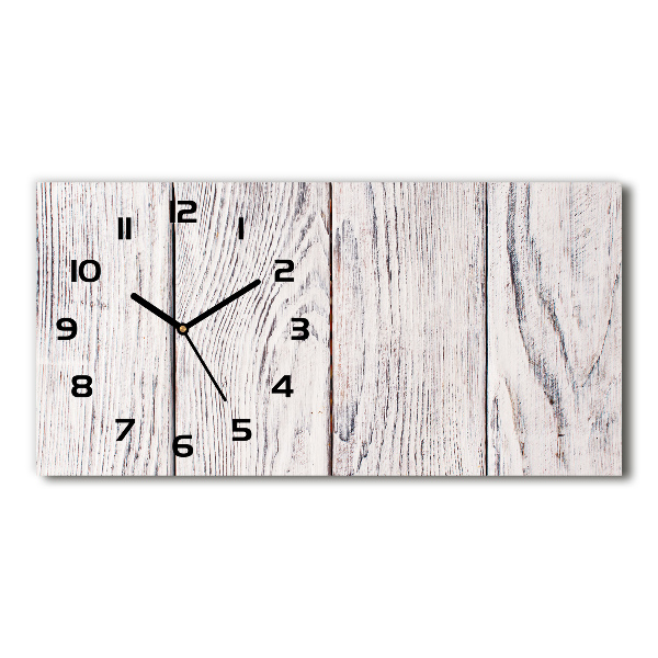 Moderne wanduhr Holzwand