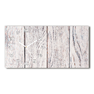 Moderne wanduhr Holzwand