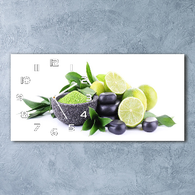 Moderne wanduhr Kalke und Steine