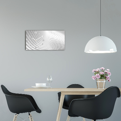 Horizontale Uhr Abstrakte Linien