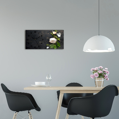 Horizontale Uhr Knoblauch