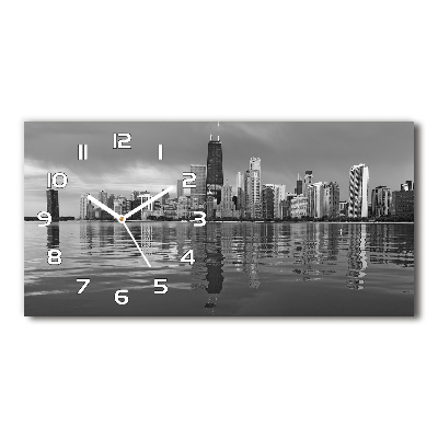 Moderne wanduhr Chicago