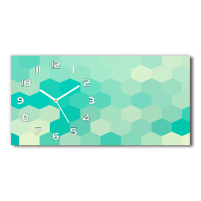 Moderne wanduhr Geometrischer Hintergrund