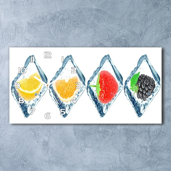 Glasuhr Fruchtwürfel