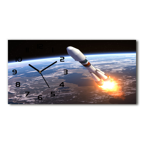 Glasuhr Weltraumrakete