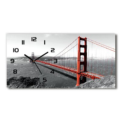 Horizontale Uhr San Francisco Brücke