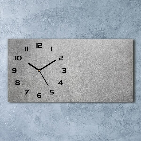 Moderne wanduhr Graue Wand