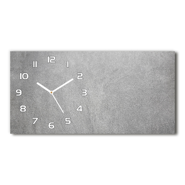 Moderne wanduhr Graue Wand