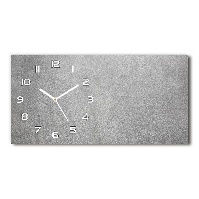 Moderne wanduhr Graue Wand