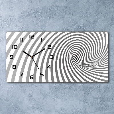 Glasuhr Gestreifte Spirale