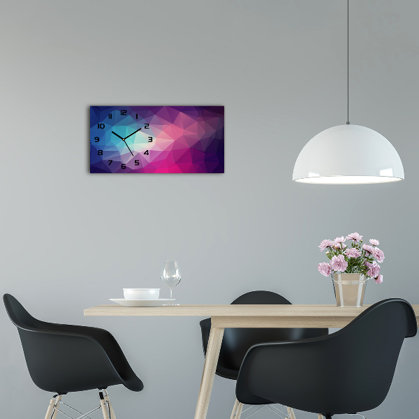 Horizontale Uhr Abstrakter Hintergrund