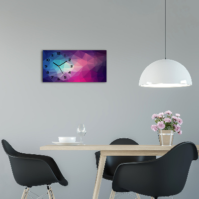 Horizontale Uhr Abstrakter Hintergrund