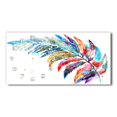 Horizontale Uhr Bunter Stift