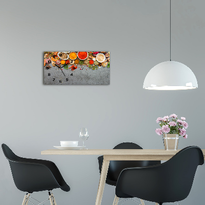 Moderne wanduhr Gewürzmischung