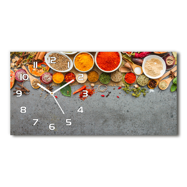 Moderne wanduhr Gewürzmischung