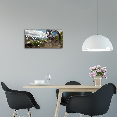 Horizontale Uhr Mountainbiken