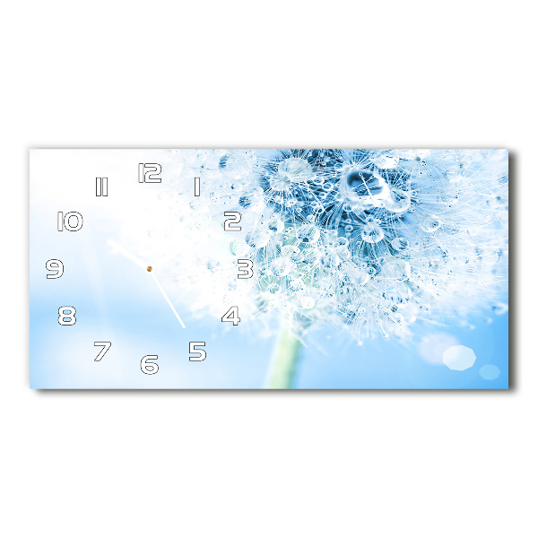 Horizontale Uhr Löwenzahn