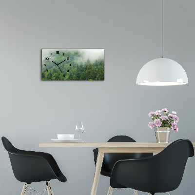 Glasuhr geheimnisvoller Wald