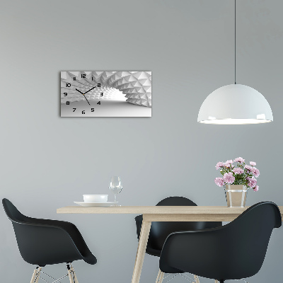 Moderne wanduhr Abstrakter Tunnel