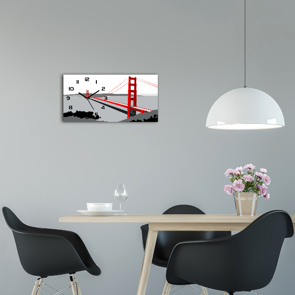 Glasuhr San Francisco Brücke