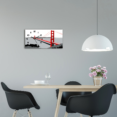 Glasuhr San Francisco Brücke