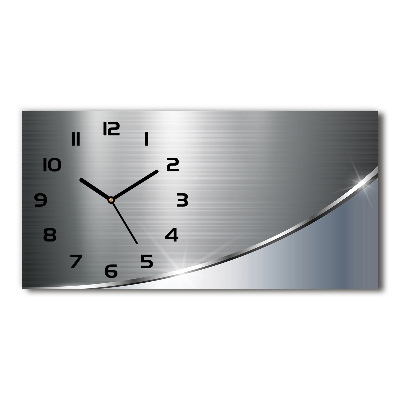 Glasuhr Metallabstraktion