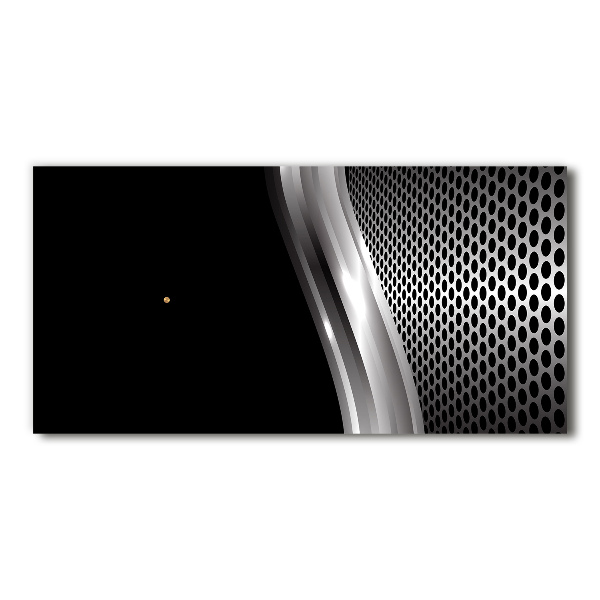 Glasuhr Metallabstraktion