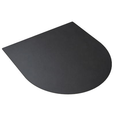 Grillschutzmatte In Semiovalform 80x70 cm
