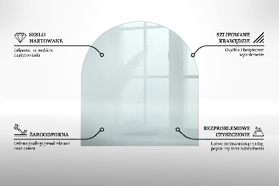 Glasplatte für Öfen halbrund transparent
