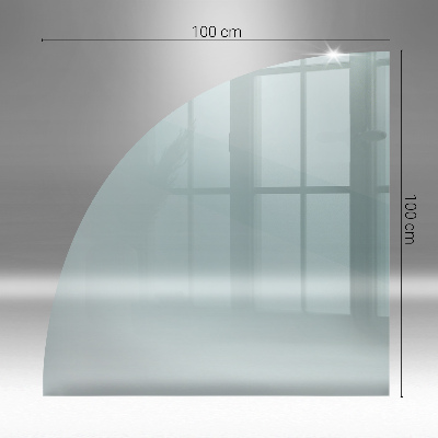 Kamin Glasplatte transparentes quartal