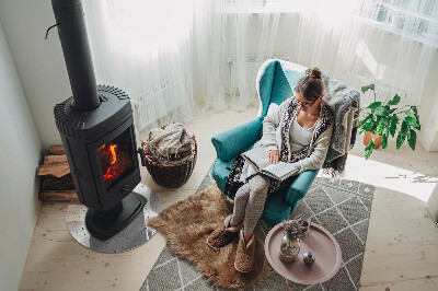 Runde Funkenschutzplatte aus Glas Formen im Miniaturformat