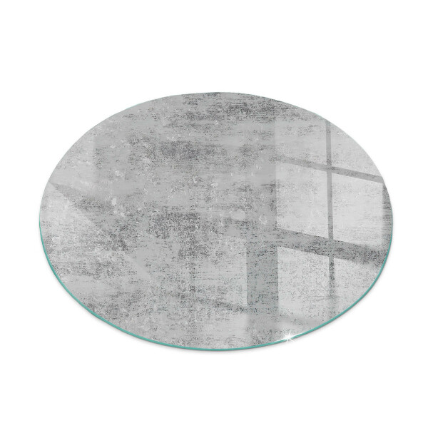 Runde Funkenschutzplatte aus Glas Abstraktes Hintergrundmuster