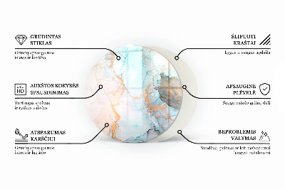 Runde Glasbodenplatte Kamin Rohbetonstruktur
