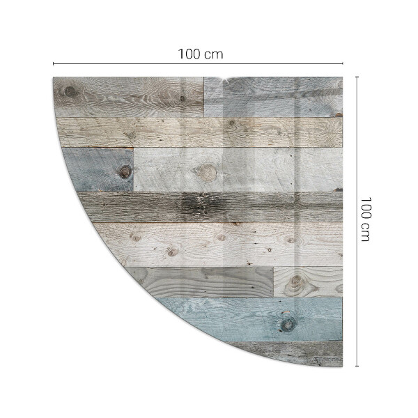 Glasbodenplatte Ecke Kamin Plattenfarben in verschiedenen Farbtönen