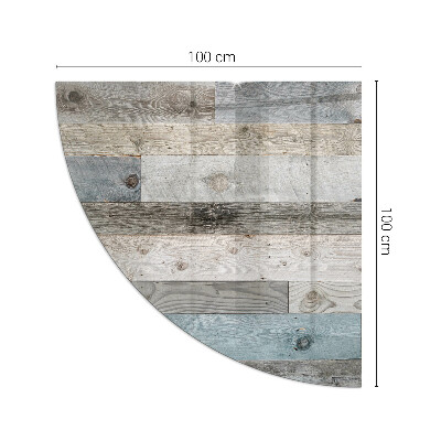 Glasbodenplatte Ecke Kamin Plattenfarben in verschiedenen Farbtönen