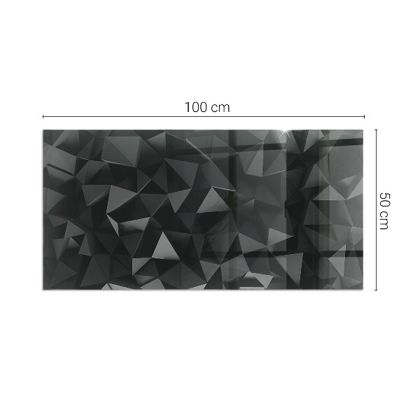 Rechteckige Glasbodenplatte für Ofen Geometrie im dreidimensionalen Raum