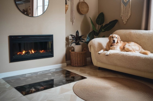 Rechteckige Glasbodenplatte für Ofen Geometrie im dreidimensionalen Raum