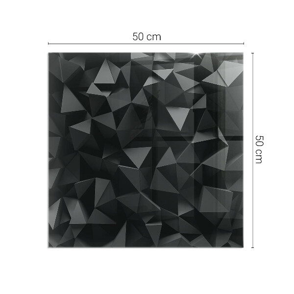 Rechteckige Glasbodenplatte für Ofen Geometrie im dreidimensionalen Raum