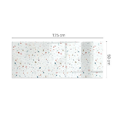 Rechteckige Funkenschutzplatte Glas Formen im Miniaturformat