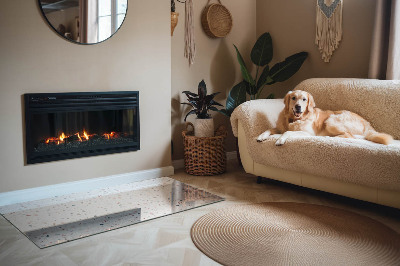 Rechteckige Funkenschutzplatte Glas Formen im Miniaturformat