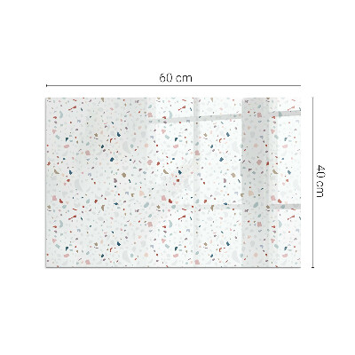 Rechteckige Funkenschutzplatte Glas Formen im Miniaturformat