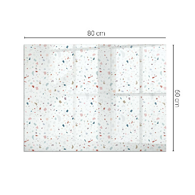 Rechteckige Funkenschutzplatte Glas Formen im Miniaturformat