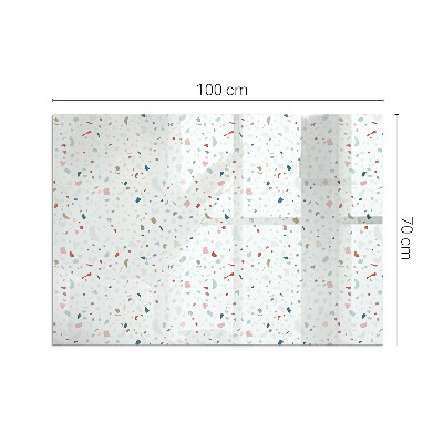 Rechteckige Funkenschutzplatte Glas Formen im Miniaturformat