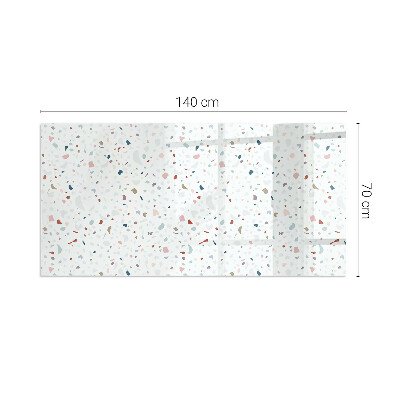 Rechteckige Funkenschutzplatte Glas Formen im Miniaturformat