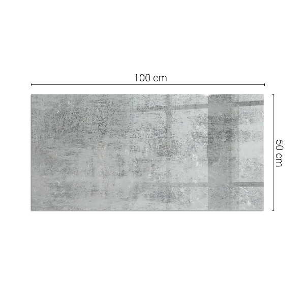 Rechteckige Funkenschutzplatte Glas Abstraktes Hintergrundmuster