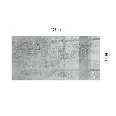 Rechteckige Funkenschutzplatte Glas Abstraktes Hintergrundmuster