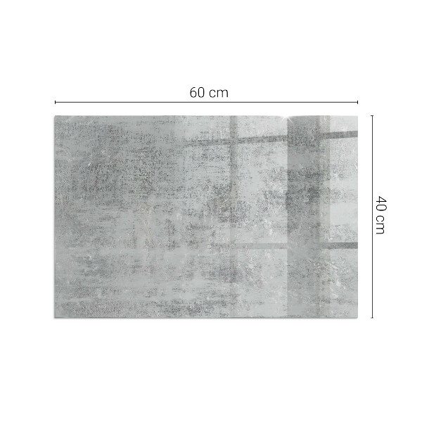 Rechteckige Funkenschutzplatte Glas Abstraktes Hintergrundmuster