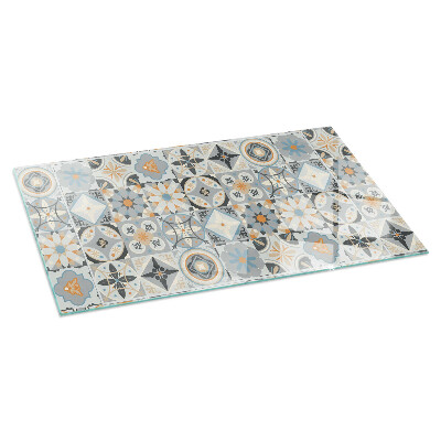 Rechteckige Glasbodenplatte für Ofen Mosaikmuster in gefliesten Formen