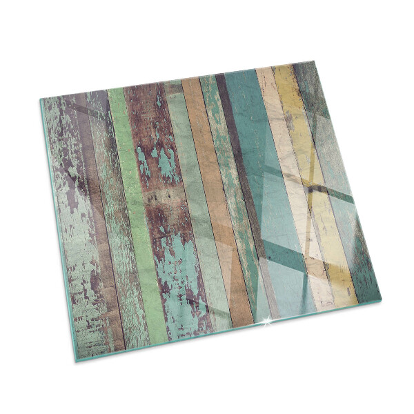 Rechteckige Glasplatte für Kaminofen Platinenfarben in verschiedenen Farbtönen