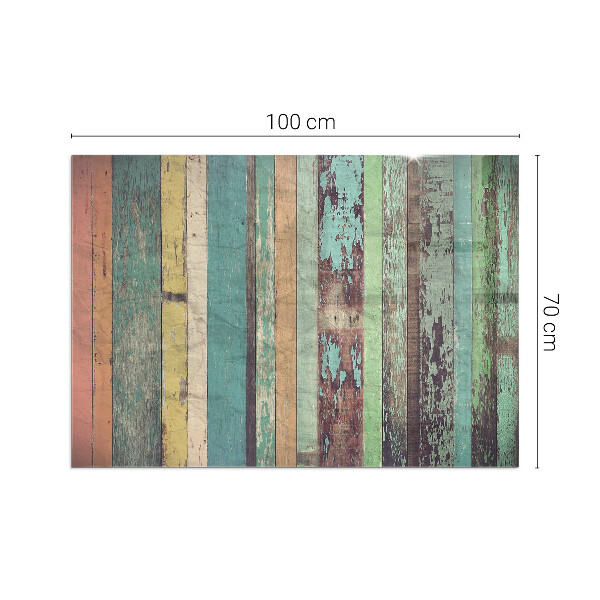 Rechteckige Glasplatte für Kaminofen Platinenfarben in verschiedenen Farbtönen